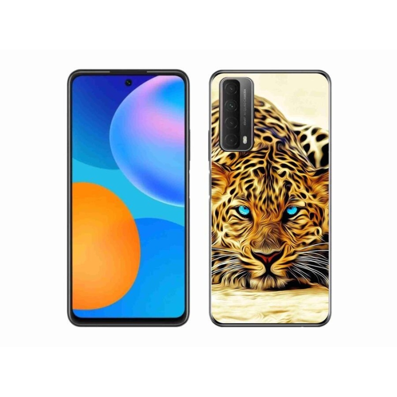 Gél borító mmCase mobiltelefonhoz Huawei P Smart (2021) - rajzfilm tigris