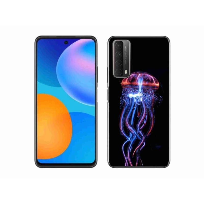 Zselés borítás mmCase a Huawei P Smart (2021) - medúza