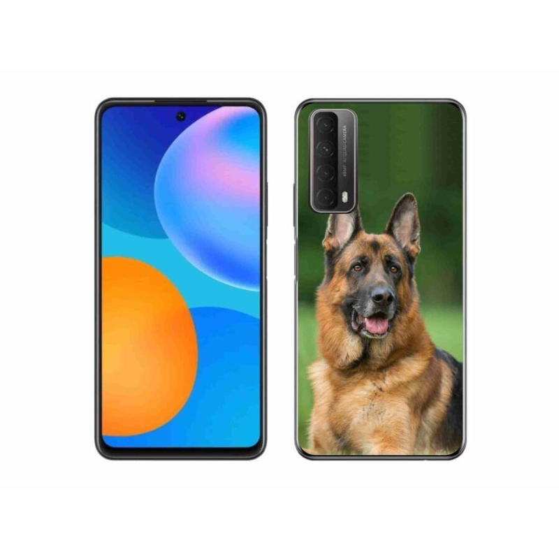 Zselés borítás mmCase a Huawei P Smart (2021) - Német juhászkutya számára
