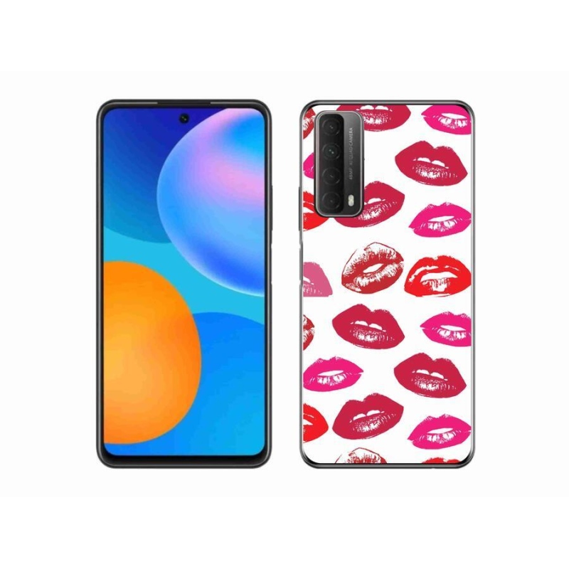 Zselés borítás mmCase a Huawei P Smart (2021) - ajkak