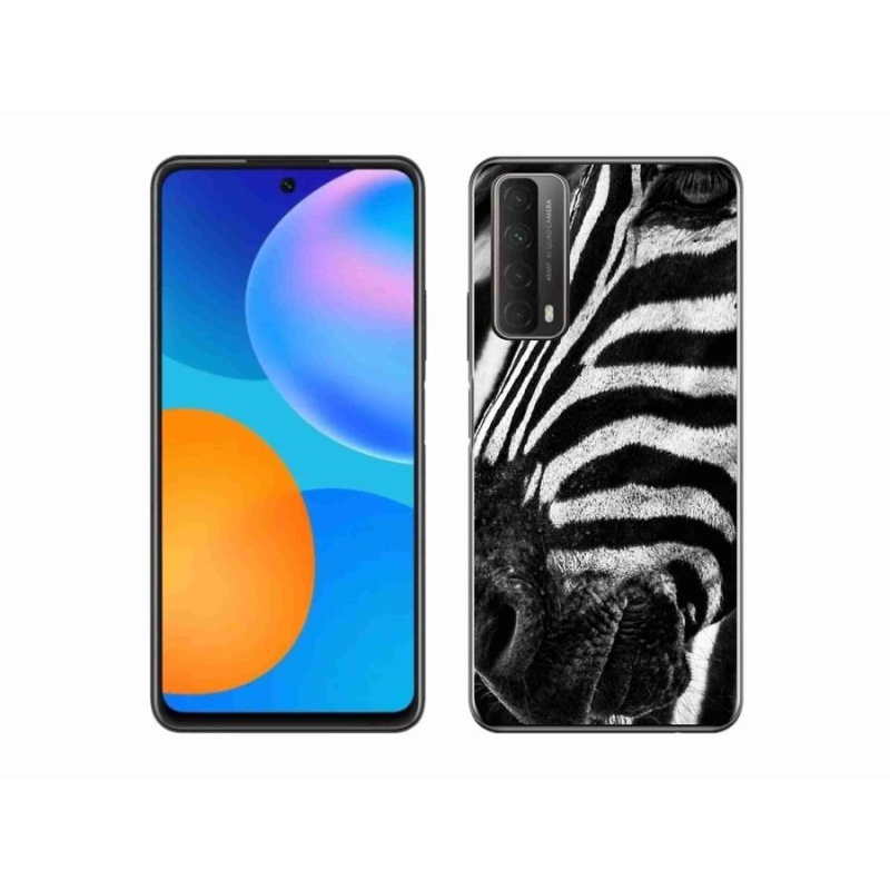Zselés borítás mmCase a Huawei P Smart (2021) készülékhez - zebra