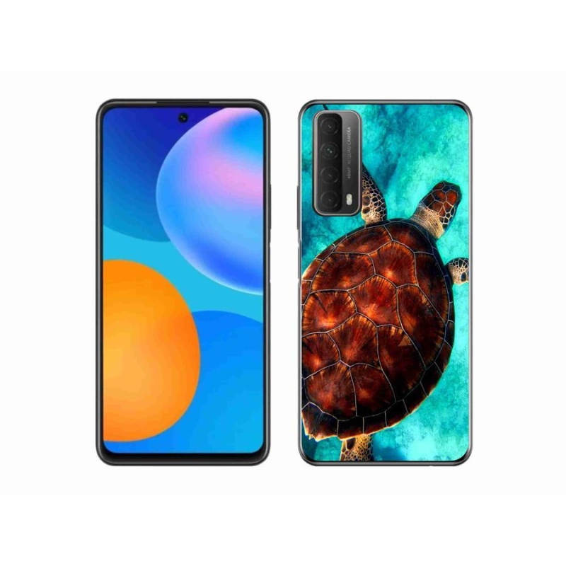 Gél védőhuzat mmCase mobiltelefonhoz Huawei P Smart (2021) - teknősbéka