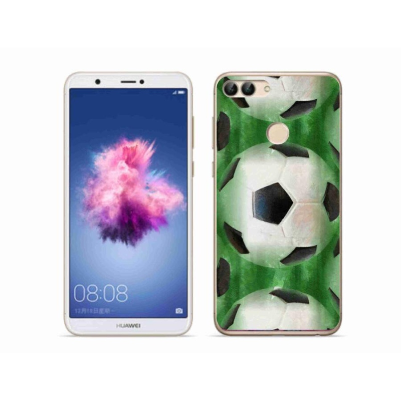 Gél borítás mmCase mobil Huawei P Smart - focilabda