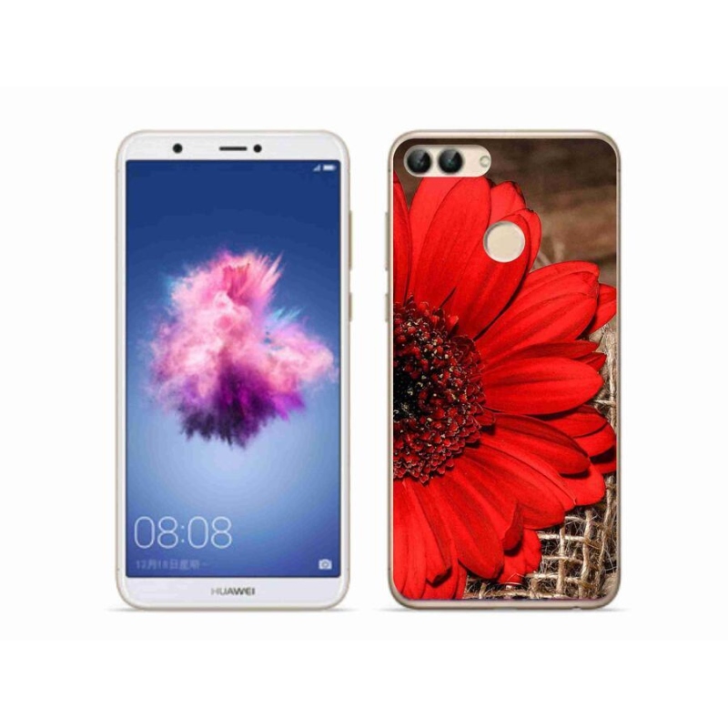 Gél borítás mmCase mobil Huawei P Smart - gerbera