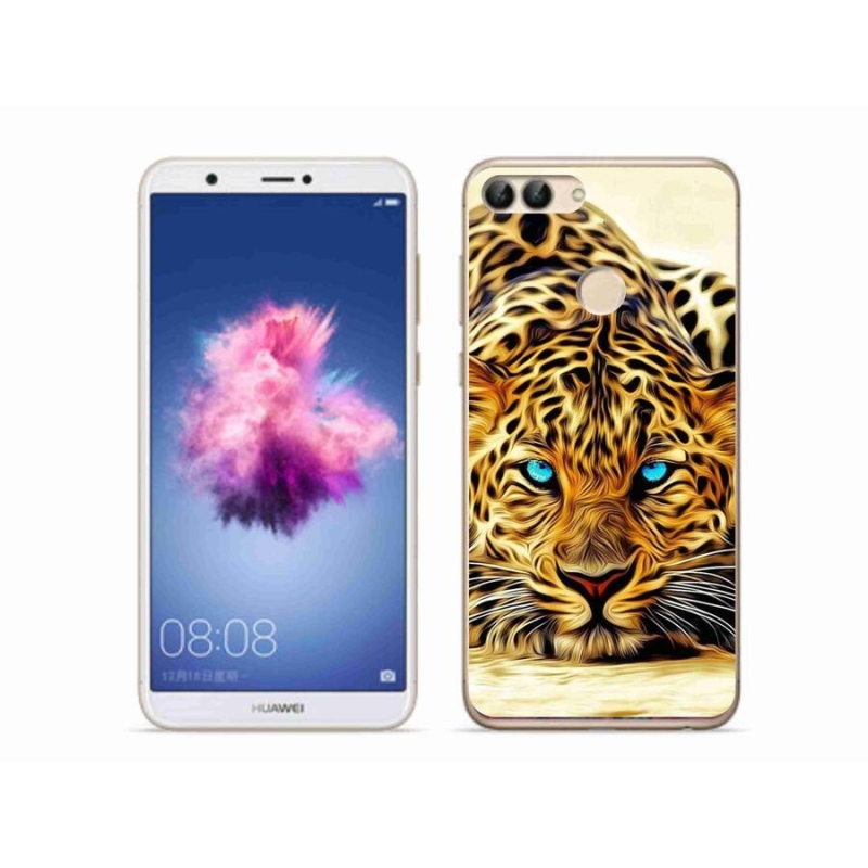 Gél borító mmCase a mobil Huawei P Smart - rajzfilm tigrishez