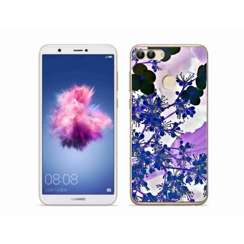 Gél borító mmCase mobil Huawei P Smart - hortenzia virág