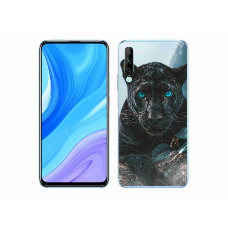 Gél borítás mmCase a Huawei P Smart Pro (2019) - fekete párduchoz