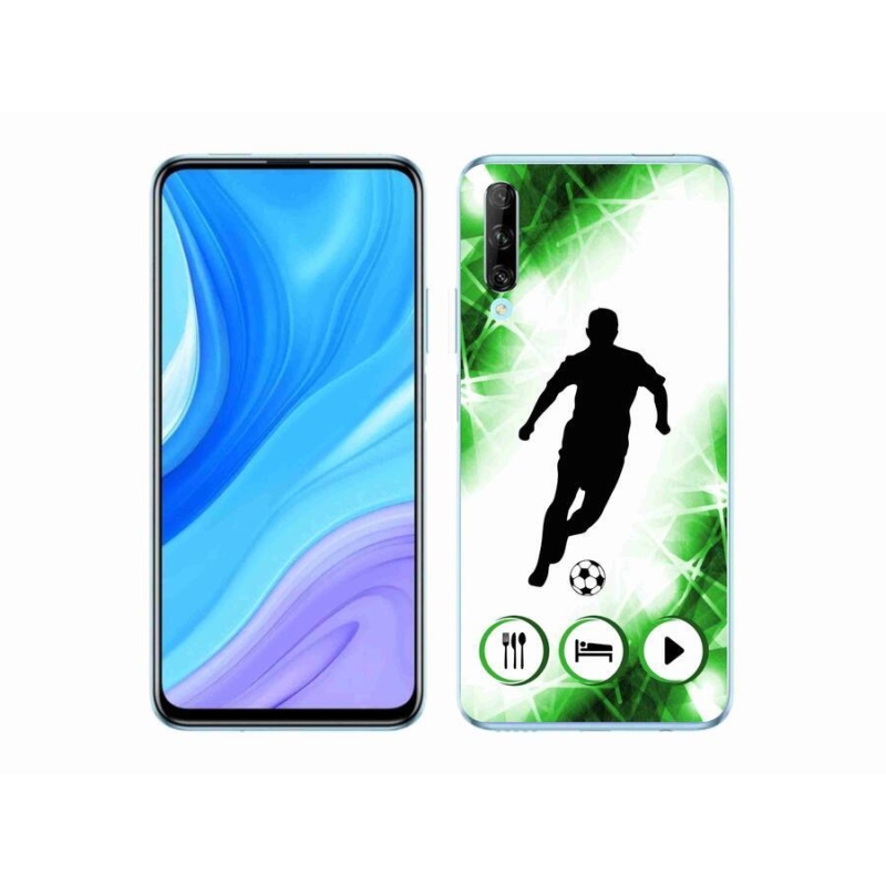 Gél borítás mmCase a Huawei P Smart Pro (2019) - focista számára