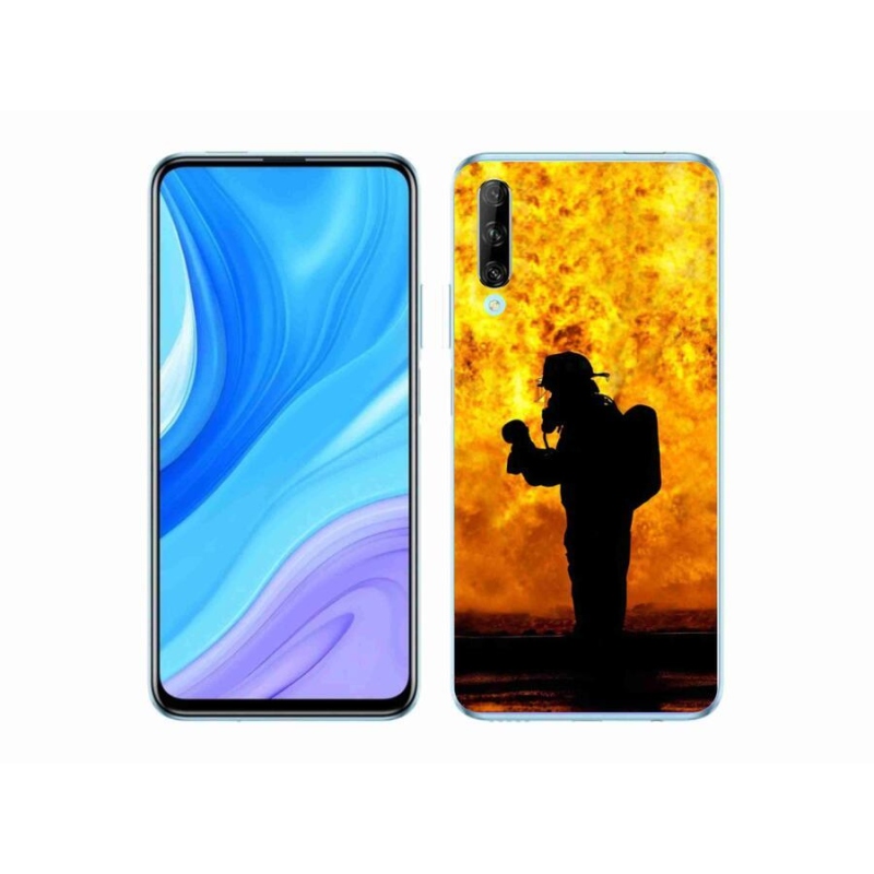 Gél borítás mmCase a Huawei P Smart Pro (2019) számára - tűzoltó