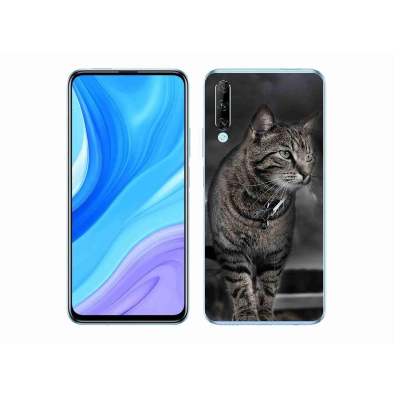 Gél borítás mmCase a Huawei P Smart Pro (2019) számára - macska