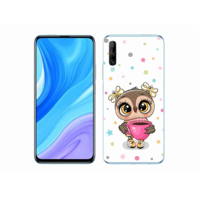 Gél borítás mmCase a Huawei P Smart Pro (2019) számára - rajzfilm bagoly