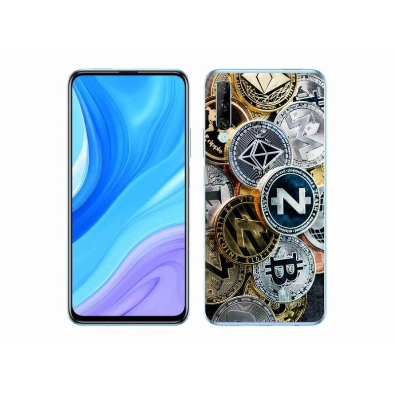 Gél borítás mmCase a Huawei P Smart Pro (2019) számára - kriptovaluták