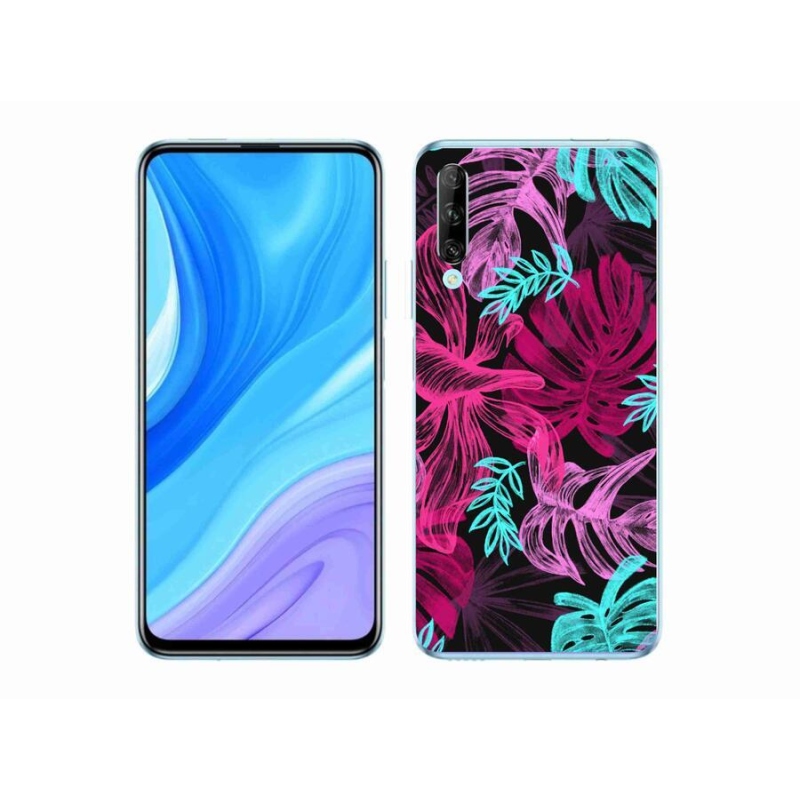 Gél borító mmCase a mobil Huawei P Smart Pro (2019) - virágok 1