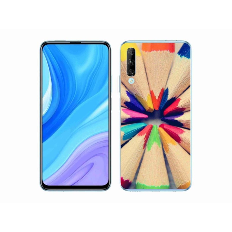 Gél borítás mmCase a Huawei P Smart Pro (2019) számára - zsírkréták