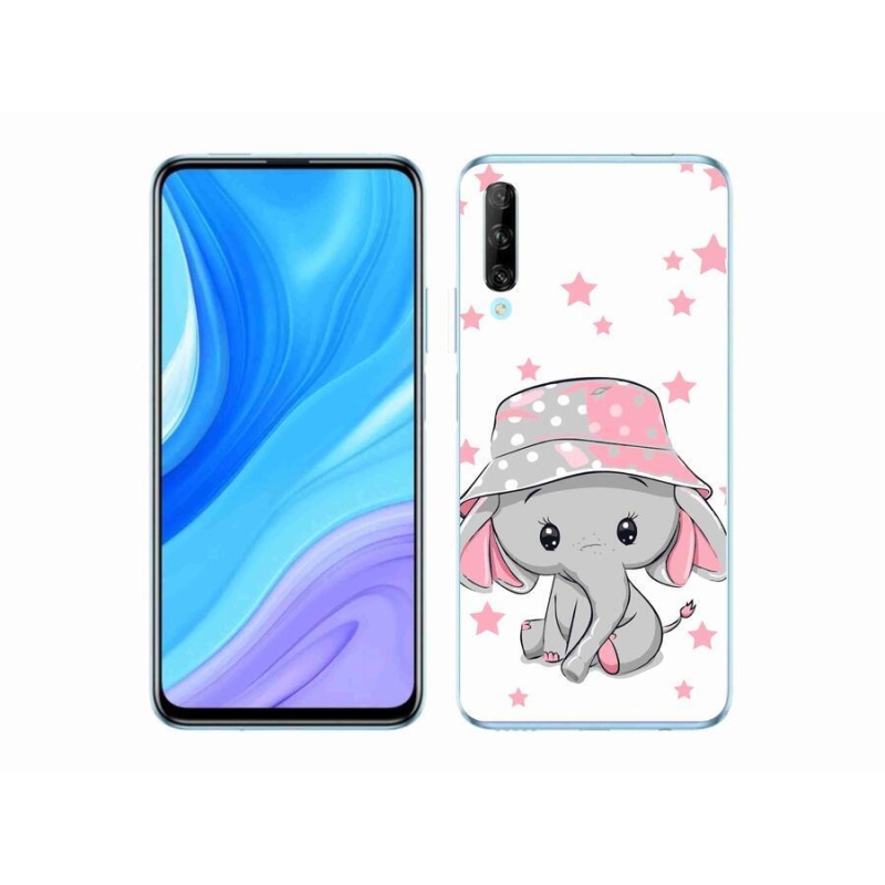 Gél borítás mmCase a Huawei P Smart Pro (2019) - rózsaszín elefánthoz