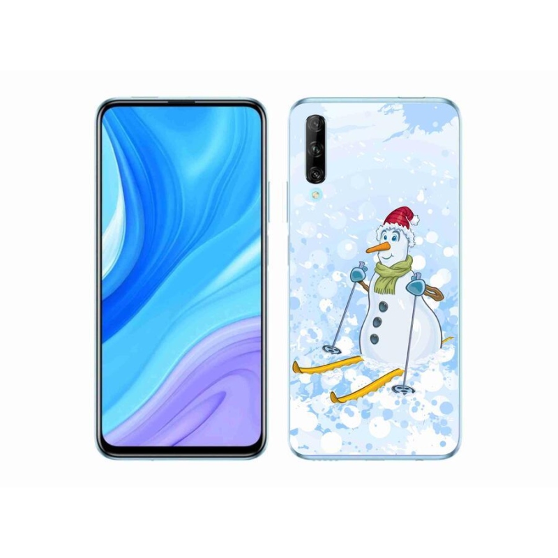 Gél borítás mmCase a Huawei P Smart Pro (2019) - hóemberhez