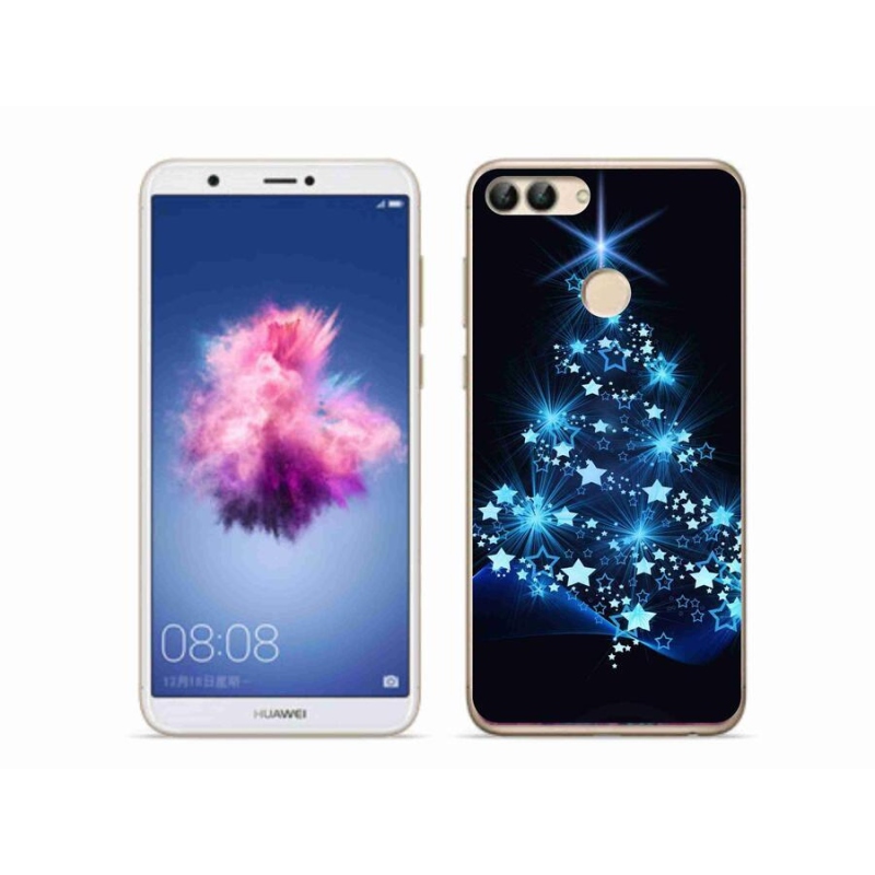 Gél borítás mmCase a Huawei P Smarthoz - karácsonyfa