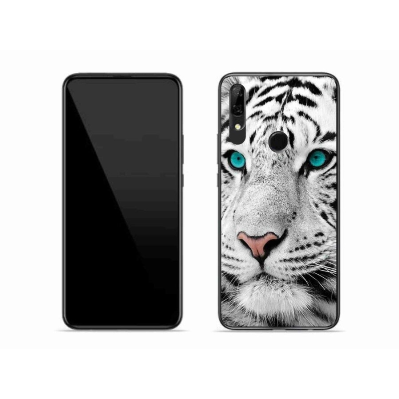 Gél borítás mmCase a Huawei P Smart Z készülékhez - fehér tigris