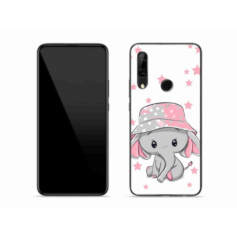 Gél borítás mmCase a Huawei P Smart Z készülékhez - rózsaszín elefánt