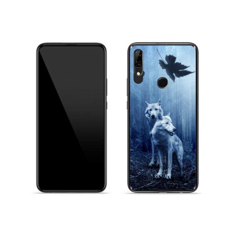 Gél borítás mmCase mobil Huawei P Smart Z - farkasok az erdőben