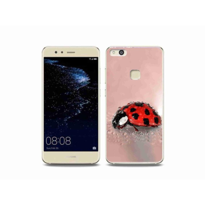 Gél borítás mmCase a Huawei P10 Lite készülékhez - katicabogár