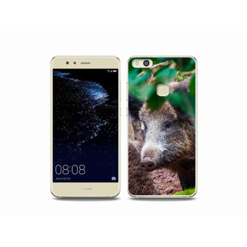 Gél borítás mmCase a Huawei P10 Lite készülékhez - vaddisznó
