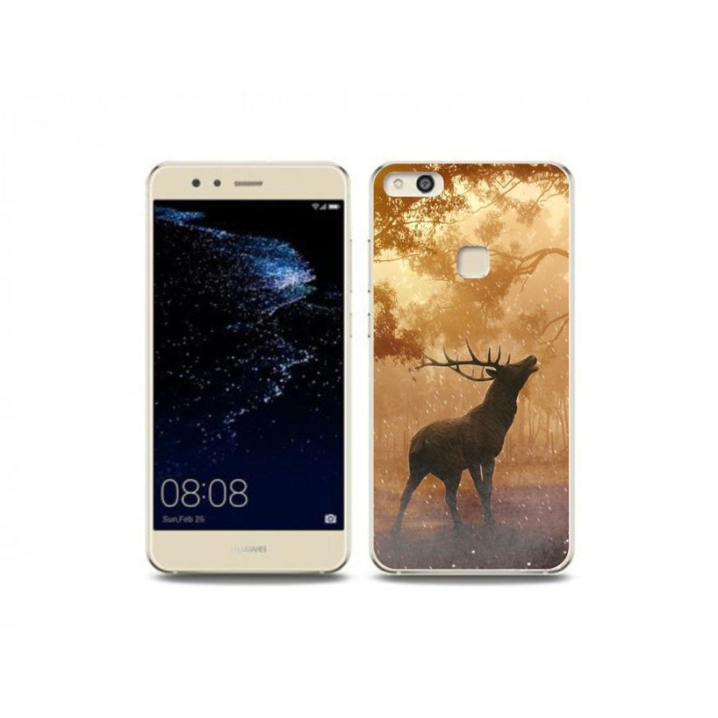 Zselés borítás mmCase a Huawei P10 Lite számára - szarvas a vadászaton