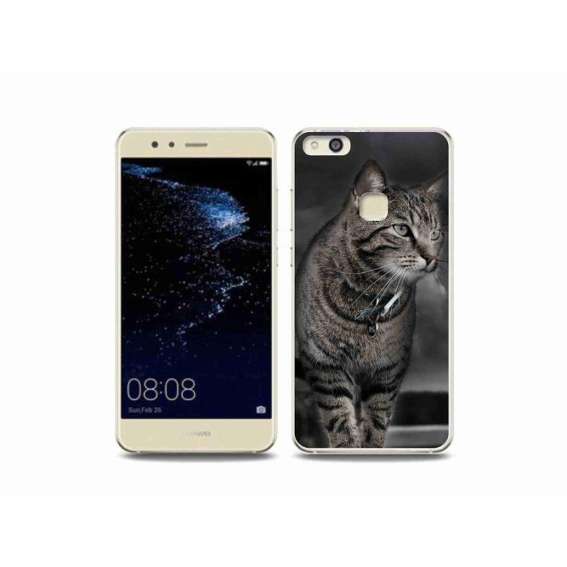 Gél borítás mmCase a Huawei P10 Lite készülékhez - macska