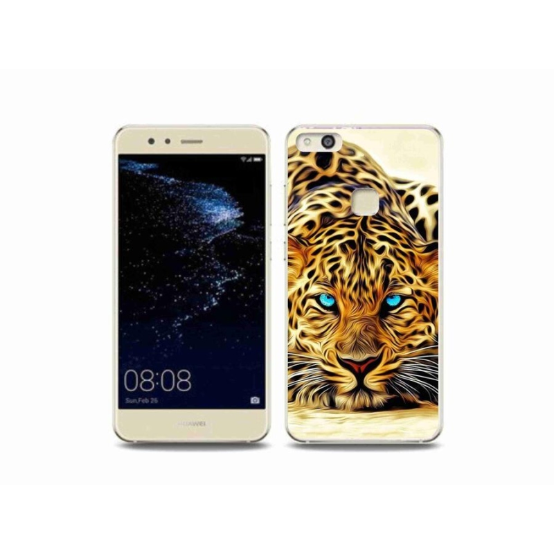 Gél borító mmCase a mobil Huawei P10 Lite készülékhez - rajzfilm tigris