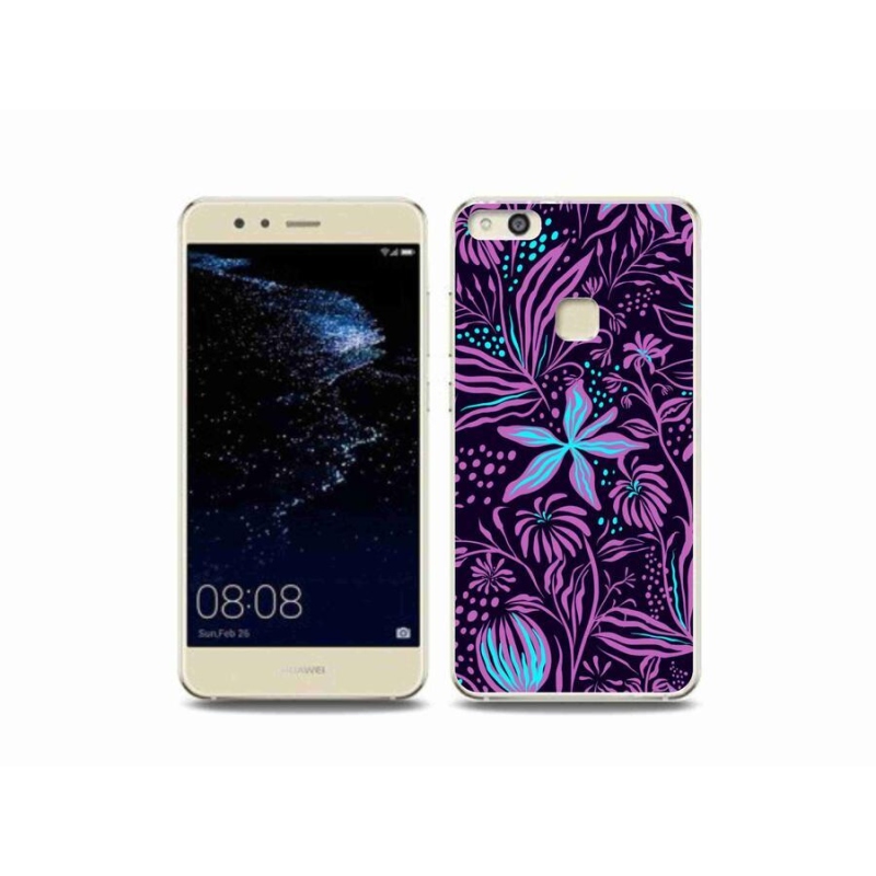Gél borító mmCase a mobil Huawei P10 Lite - virágok 2