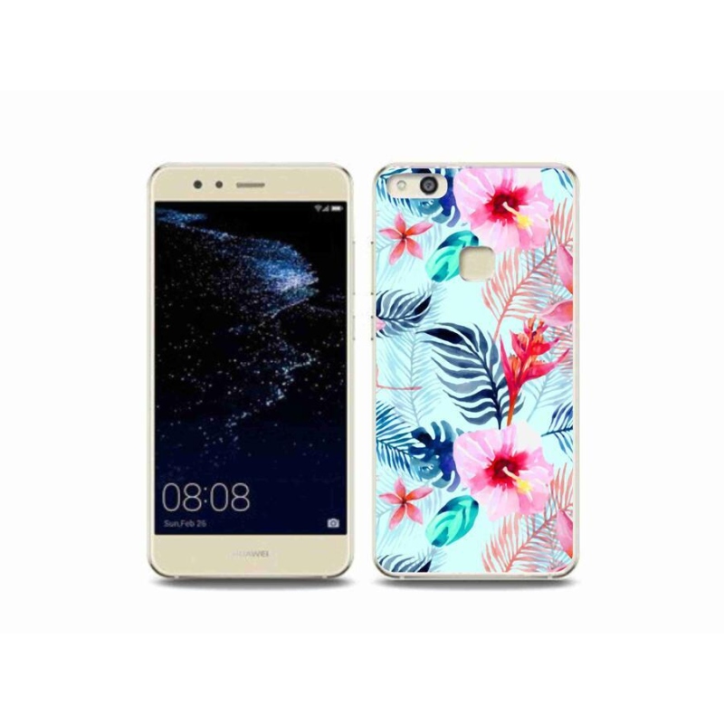 Gél borító mmCase a mobil Huawei P10 Lite készülékhez - virágok