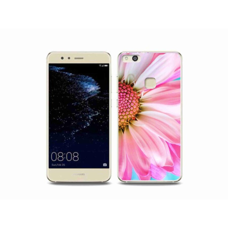 Gél borítás mmCase a Huawei P10 Lite készülékhez - rózsaszín virág