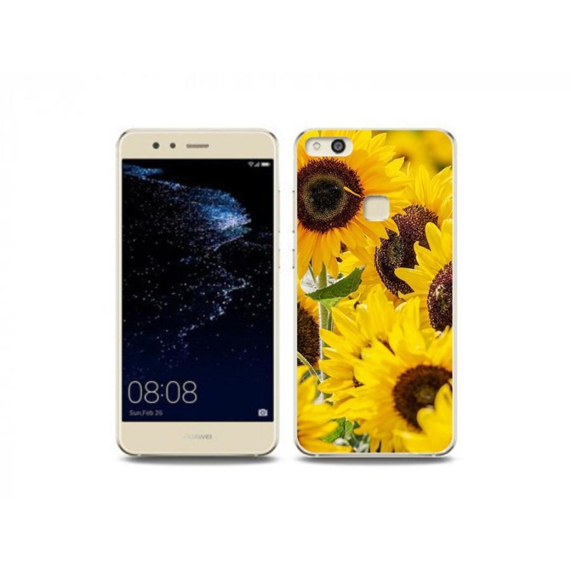 Gél borítás mmCase a Huawei P10 Lite készülékhez - Napraforgó