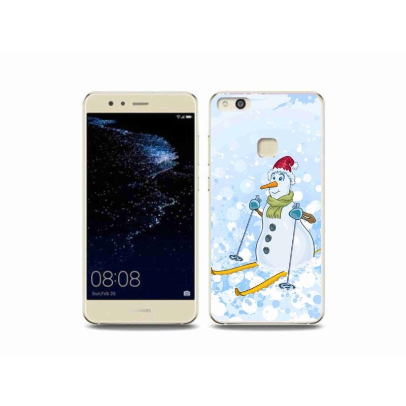 Gél borítás mmCase a Huawei P10 Lite készülékhez - hóember