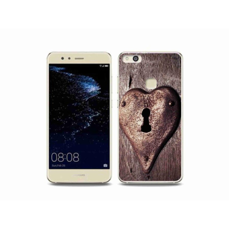 Gél borítás mmCase a Huawei P10 Lite készülékhez - szív alakú zár