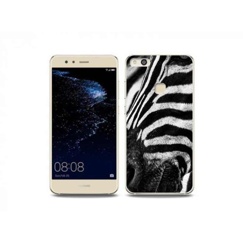 Gél borítás mmCase a Huawei P10 Lite készülékhez - zebra