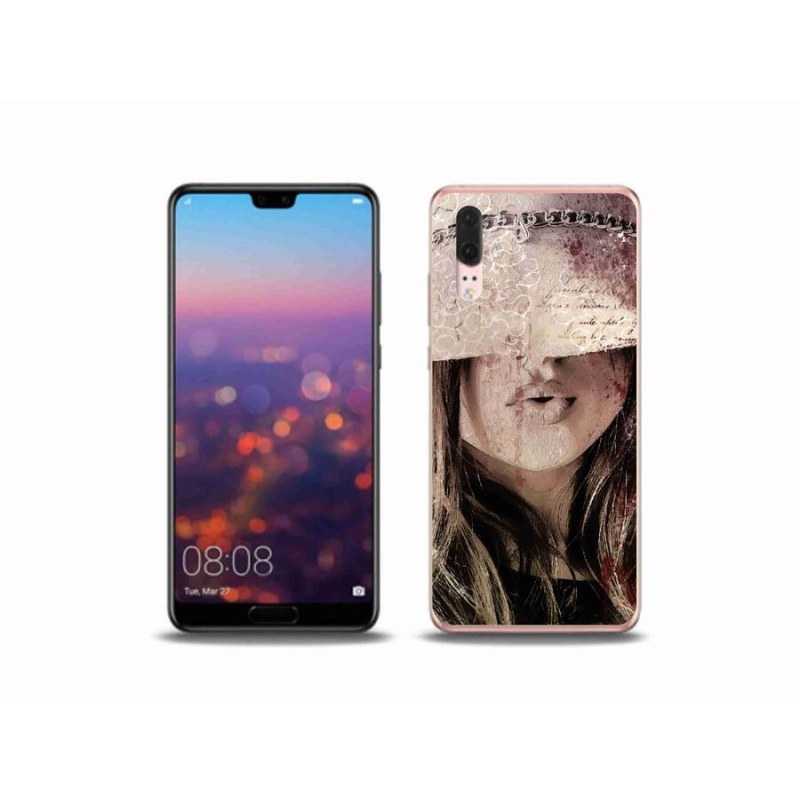 Gél borítás mmCase a Huawei P20 készülékhez - lány