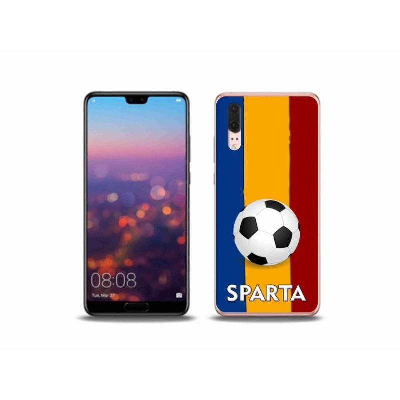 Gél borítás mmCase mobil Huawei P20 - futball 1