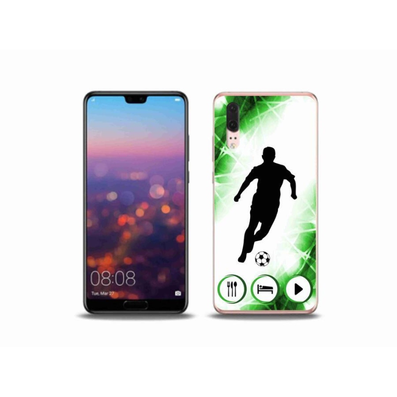 Gél borítás mmCase a Huawei P20-hoz - focista