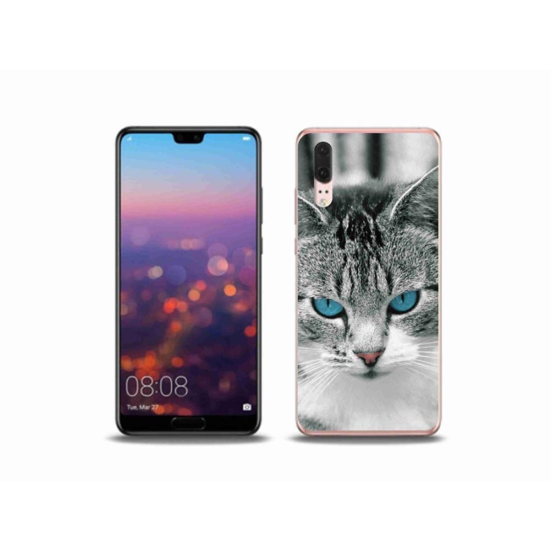 Gél borítás mmCase a Huawei P20 készülékhez - macskaszem 1