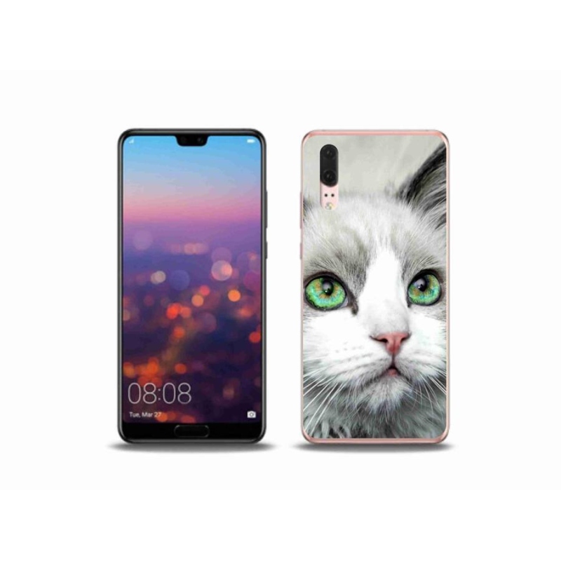 Gél borítás mmCase a Huawei P20 készülékhez - macskaszem
