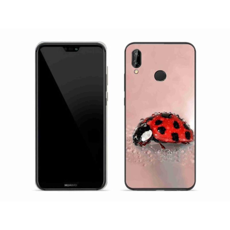 Gél borítás mmCase a Huawei P20 Lite készülékhez - katicabogár