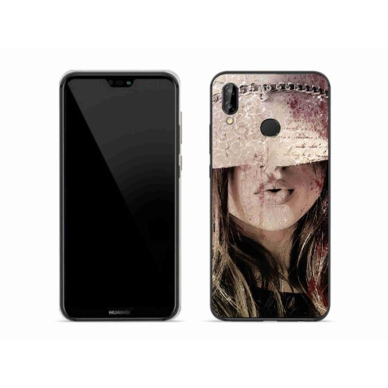 Gél borítás mmCase a Huawei P20 Lite készülékhez - lány