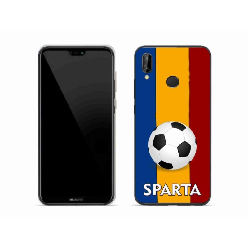 Gél borítás mmCase a mobil Huawei P20 Lite - futball 1