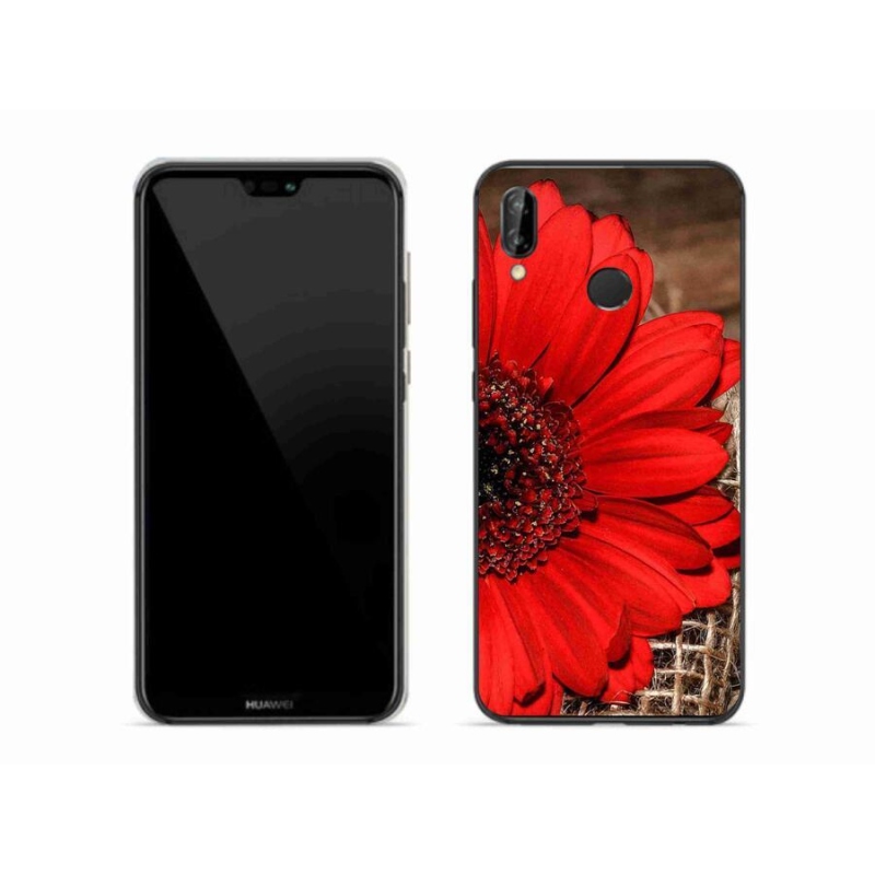 Gél borítás mmCase a Huawei P20 Lite készülékhez - gerbera