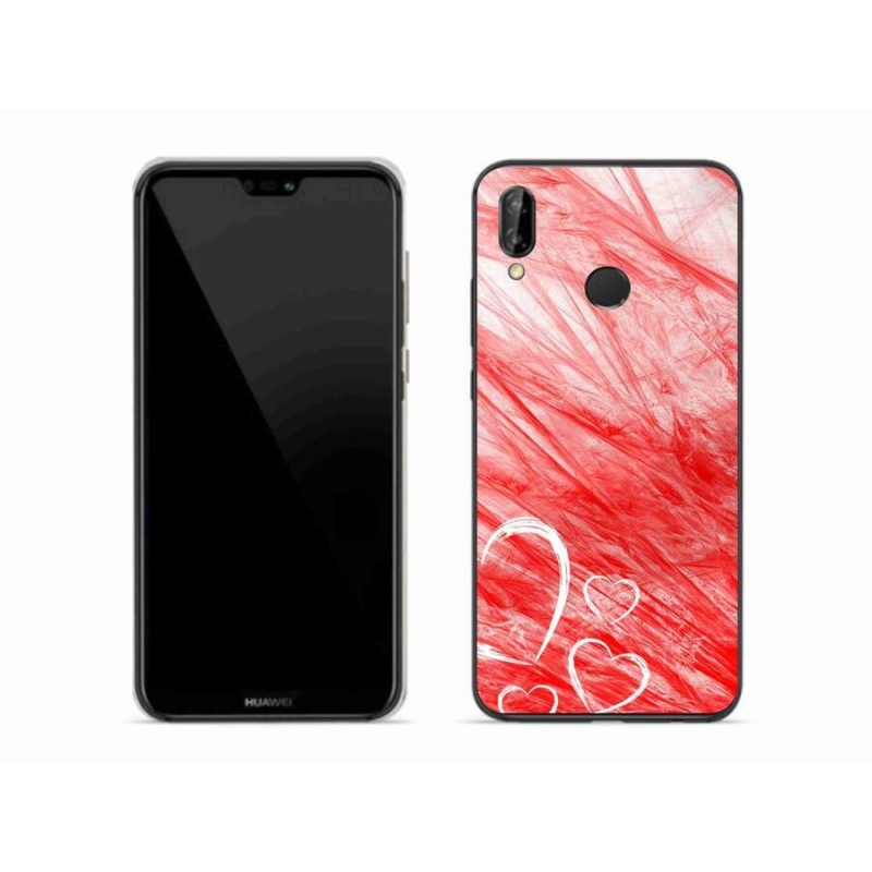 Gél borítás mmCase a Huawei P20 Lite készülékhez - szív