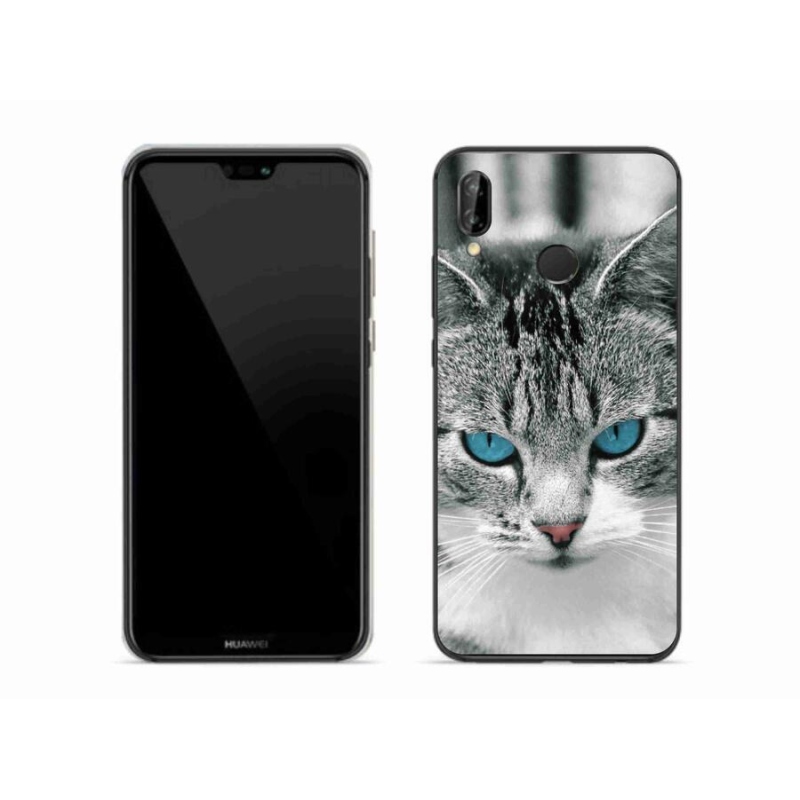 Gél borítás mmCase a Huawei P20 Lite készülékhez - macskaszem 1