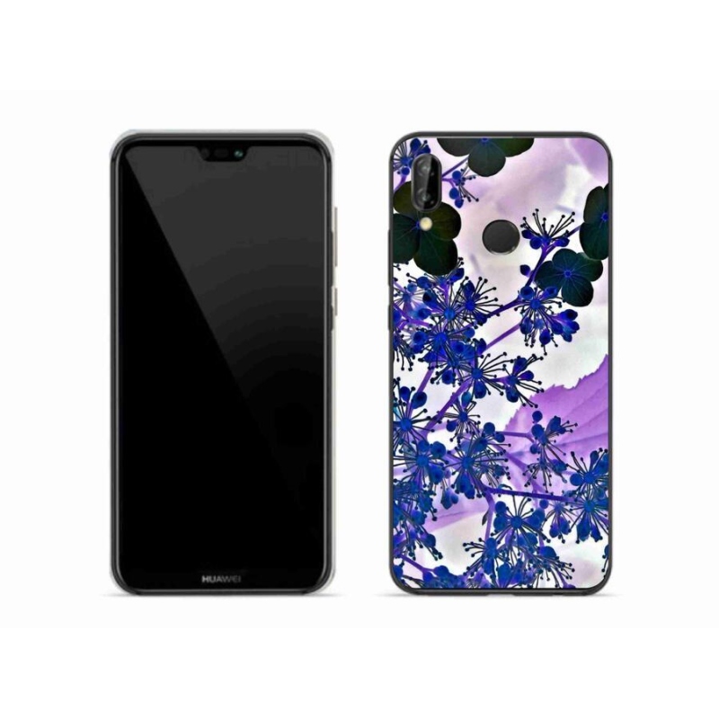 Gél borítás mmCase a mobil Huawei P20 Lite készülékhez - hortenziavirág