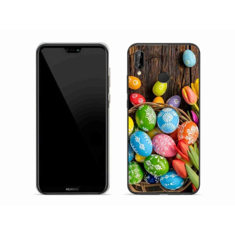 Gél borítás mmCase a Huawei P20 Lite készülékhez - Húsvéti tojások