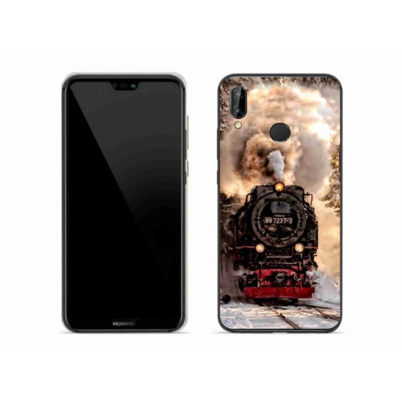 Gél borítás mmCase a Huawei P20 Lite számára - vonat